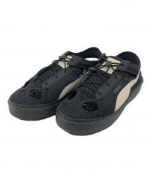PUMA（プーマ）の古着「サンダル」｜ブラック×ホワイト