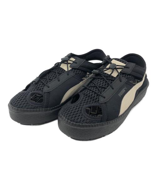 PUMA（プーマ）PUMA (プーマ) サンダル ブラック×ホワイト サイズ:25の古着・服飾アイテム