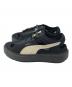PUMA (プーマ) サンダル ブラック×ホワイト サイズ:25：4000円