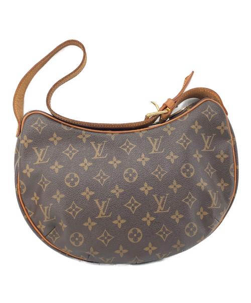 LOUIS VUITTON（ルイ ヴィトン）LOUIS VUITTON (ルイ ヴィトン) ショルダーバッグ　クロワッサンMM ブラウンの古着・服飾アイテム