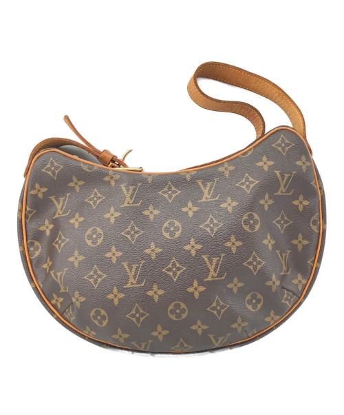 LOUIS VUITTON（ルイ ヴィトン）LOUIS VUITTON (ルイ ヴィトン) ショルダーバッグ　クロワッサンMM ブラウンの古着・服飾アイテム
