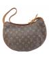 LOUIS VUITTON（ルイ ヴィトン）の古着「ショルダーバッグ　クロワッサンMM」｜ブラウン