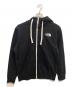 THE NORTH FACE（ザ ノース フェイス）の古着「ジップパーカー」｜ブラック