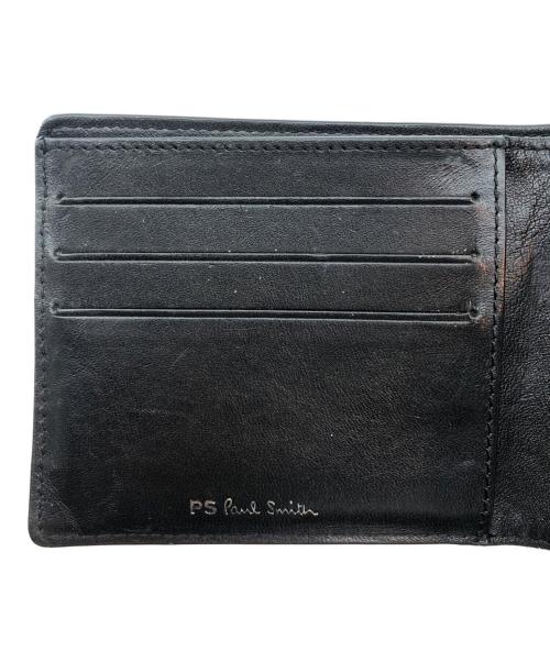 PAUL SMITH（ポールスミス）Paul Smith (ポールスミス) 2つ折り財布 ブラックの古着・服飾アイテム