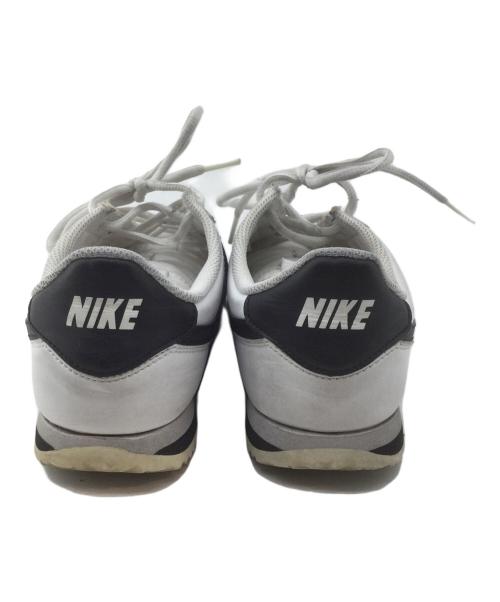 NIKE（ナイキ）NIKE (ナイキ) CORTEZ BASIC ホワイト×ブラック サイズ:24.5㎝の古着・服飾アイテム