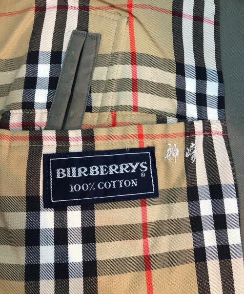 Burberry's（バーバリーズ）Burberry's (バーバリーズ) トレンチコート オリーブ サイズ:記載なしの古着・服飾アイテム