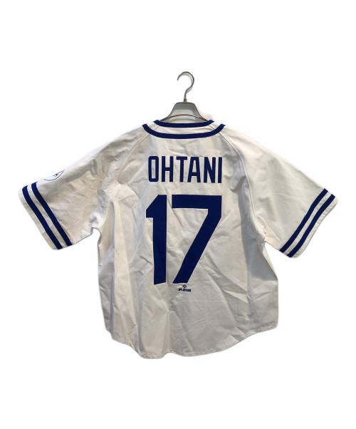 Fanatics（ファナティクス）FANATICS (ファナティクス) 半袖シャツ ホワイト×ブルー サイズ:X-LARGEの古着・服飾アイテム