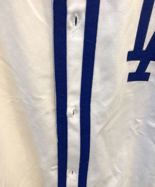 Fanatics（ファナティクス）FANATICS (ファナティクス) 半袖シャツ ホワイト×ブルー サイズ:X-LARGEの古着・服飾アイテム