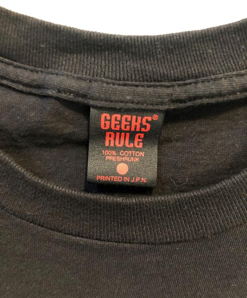 GEEKS RULE（ギークスルール）GEEKS RULE (ギークスルール) HUNETR HUNTER 半袖カットソー ブラック サイズ:XLの古着・服飾アイテム