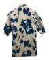 AMERI (アメリ) UND SHADOW FLOWER WOOL COAT アイボリー×ブルー サイズ:M：14000円