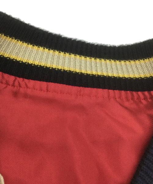 東洋エンタープライズ（トウヨウエンタープライズ）東洋エンタープライズ (トウヨウエンタープライズ) スカジャン ブラック×レッド サイズ:Lの古着・服飾アイテム