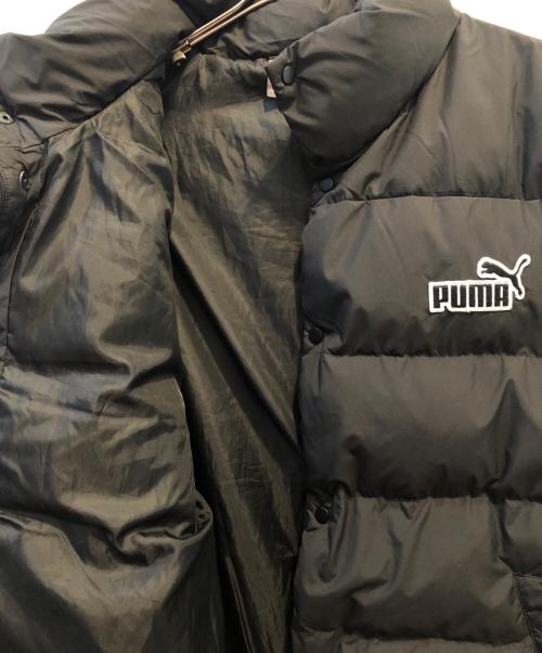 PUMA（プーマ）PUMA (プーマ) パッファージャケット ブラック サイズ:XLの古着・服飾アイテム