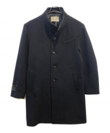 Sonny Label（サニーレーベル）の古着「ウール混コート」｜ネイビー