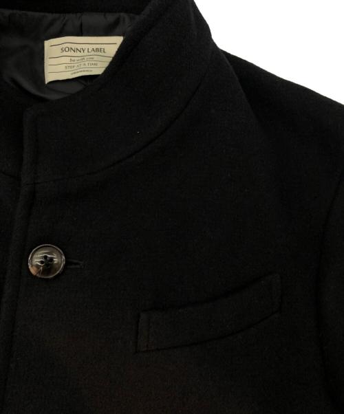 Sonny Label（サニーレーベル）Sonny Label (サニーレーベル) ウール混コート ネイビー サイズ:Lの古着・服飾アイテム