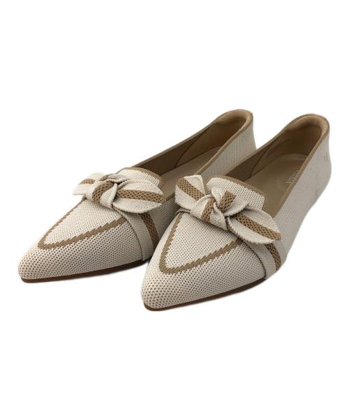 VIVAIA（ビバイア）VIVAIA (ビバイア) フラットパンプス ベージュ サイズ:39.5の古着・服飾アイテム