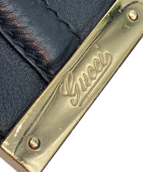 GUCCI（グッチ）GUCCI (グッチ) ショルダーバッグ ブラックの古着・服飾アイテム