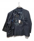 As know as de baseアズノゥアズ ドゥ バズ）の古着「長袖シャツ」｜ネイビー
