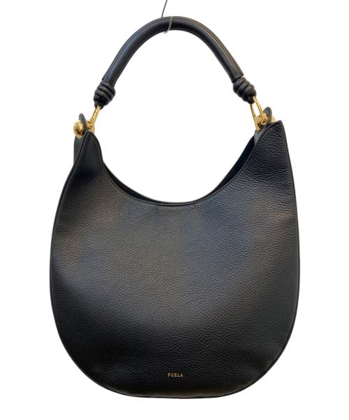 FURLA（フルラ）FURLA (フルラ) スフェラワンショルダーバッグ ブラックの古着・服飾アイテム