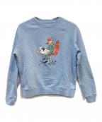 maison kitsuneメゾンキツネ）の古着「スウェット」｜ブルー