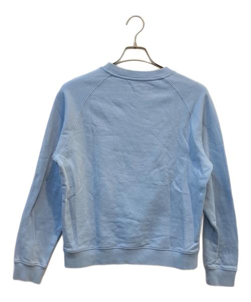 maison kitsune（メゾンキツネ）MAISON KITSUNE (メゾンキツネ) スウェット ブルー サイズ:不明の古着・服飾アイテム