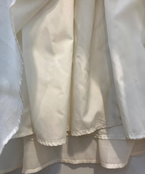 Snidel（スナイデル）Snidel (スナイデル) ノースリーブワンピース ホワイト×ブラック サイズ:不明 未使用品の古着・服飾アイテム