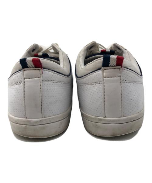 LACOSTE（ラコステ）LACOSTE (ラコステ) ローカットスニーカー ホワイト サイズ:UK10.5の古着・服飾アイテム