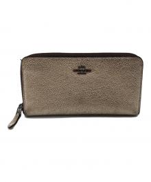 COACH（コーチ）の古着「長財布」｜ゴールド