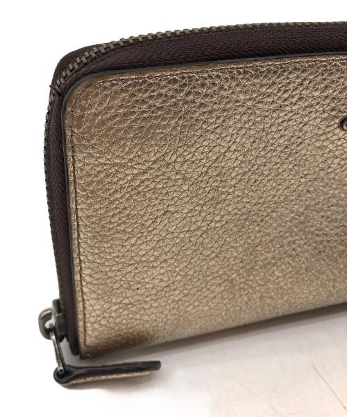 COACH（コーチ）COACH (コーチ) 長財布 ゴールドの古着・服飾アイテム