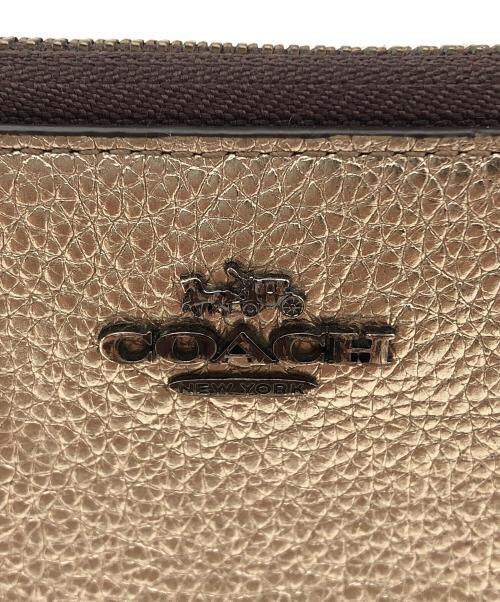 COACH（コーチ）COACH (コーチ) 長財布 ゴールドの古着・服飾アイテム