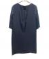 UNTITLED (アンタイトル) 半袖ワンピース ネイビー サイズ:Ｍ 未使用品：10000円