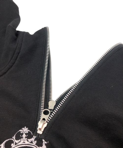 REFLEM（レフレム）REFLEM (レフレム) ジップパーカー ブラック サイズ:Freeの古着・服飾アイテム