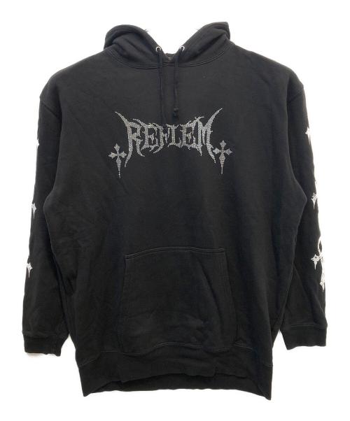 REFLEM（レフレム）REFLEM (レフレム) プルオーバーパーカー ブラック サイズ:Freeの古着・服飾アイテム