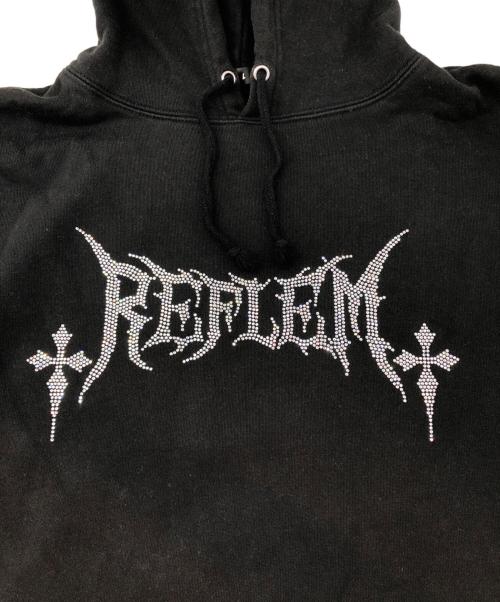 REFLEM（レフレム）REFLEM (レフレム) プルオーバーパーカー ブラック サイズ:Freeの古着・服飾アイテム