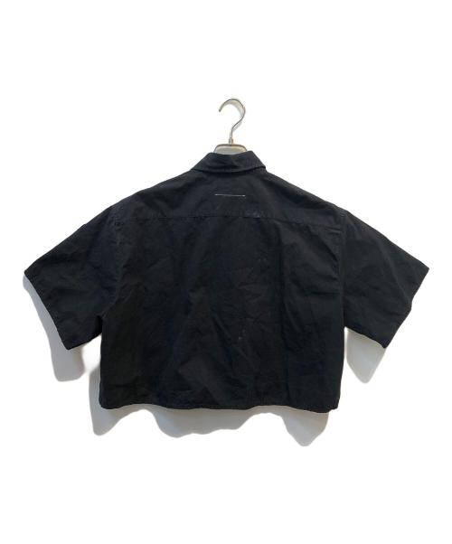 MM6 Maison Margiela（エムエムシックスメゾンマルジェラ）MM6 Maison Margiela (エムエムシックスメゾンマルジェラ) 半袖シャツ ブラック サイズ:36の古着・服飾アイテム
