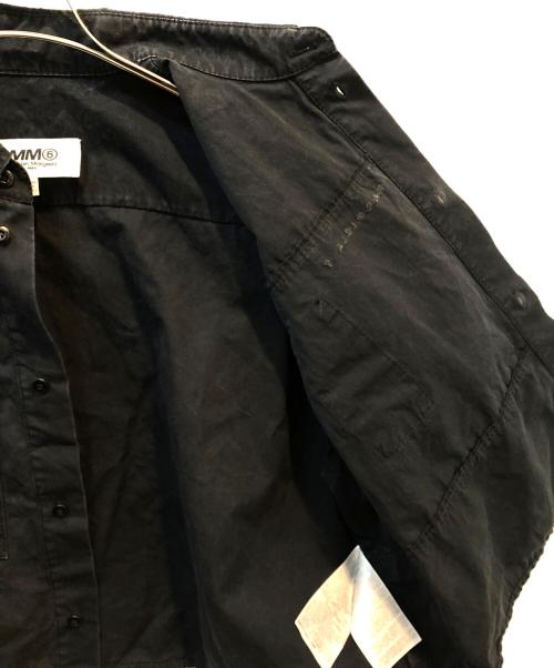 MM6 Maison Margiela（エムエムシックスメゾンマルジェラ）MM6 Maison Margiela (エムエムシックスメゾンマルジェラ) 半袖シャツ ブラック サイズ:36の古着・服飾アイテム