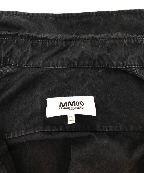 MM6 Maison Margiela（エムエムシックスメゾンマルジェラ）MM6 Maison Margiela (エムエムシックスメゾンマルジェラ) 半袖シャツ ブラック サイズ:36の古着・服飾アイテム