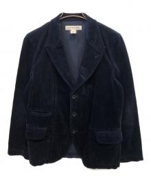 COMME des GARCONS（コムデギャルソン）の古着「コーデュロイテーラードジャケット」｜ネイビー