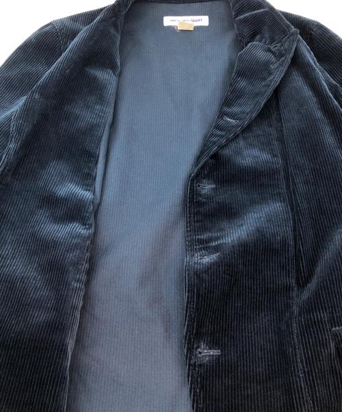 COMME des GARCONS（コムデギャルソン）COMME des GARCONS (コムデギャルソン) コーデュロイテーラードジャケット ネイビー サイズ:Sの古着・服飾アイテム