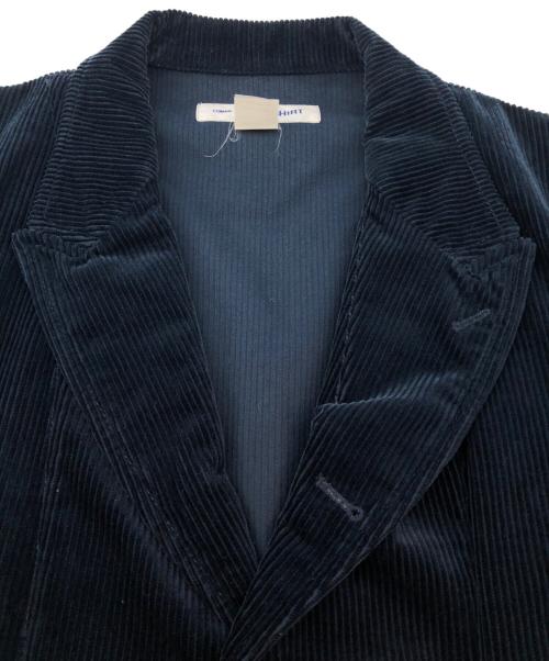 COMME des GARCONS（コムデギャルソン）COMME des GARCONS (コムデギャルソン) コーデュロイテーラードジャケット ネイビー サイズ:Sの古着・服飾アイテム