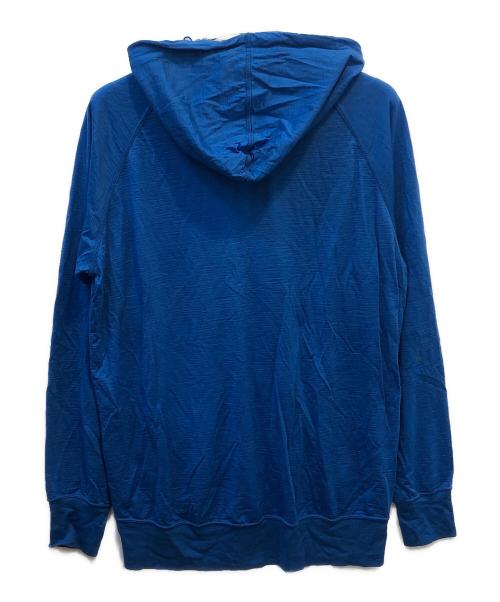 山と道（ヤマトミチ）山と道 (ヤマトミチ) ジップパーカー ブルー サイズ:Ｌの古着・服飾アイテム