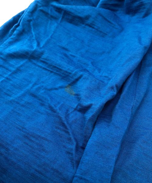 山と道（ヤマトミチ）山と道 (ヤマトミチ) ジップパーカー ブルー サイズ:Ｌの古着・服飾アイテム