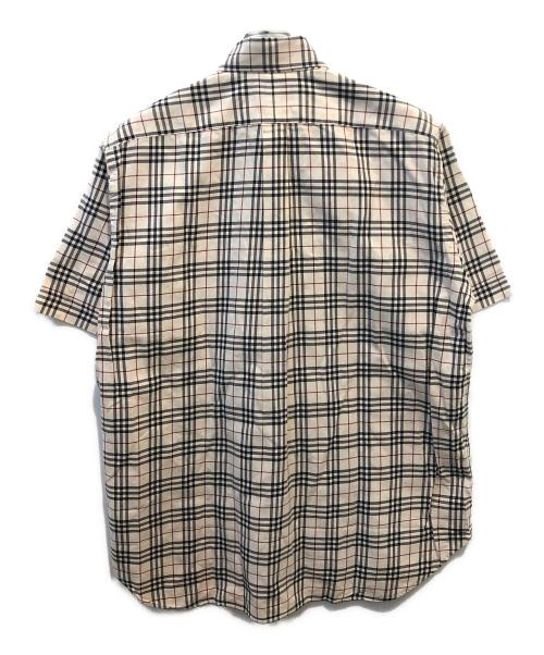 BURBERRY LONDON（バーバリーロンドン）BURBERRY LONDON (バーバリーロンドン) 半袖シャツ ノバチェック ベージュ サイズ:41の古着・服飾アイテム