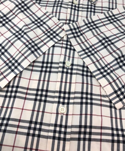 BURBERRY LONDON（バーバリーロンドン）BURBERRY LONDON (バーバリーロンドン) 半袖シャツ ノバチェック ベージュ サイズ:41の古着・服飾アイテム