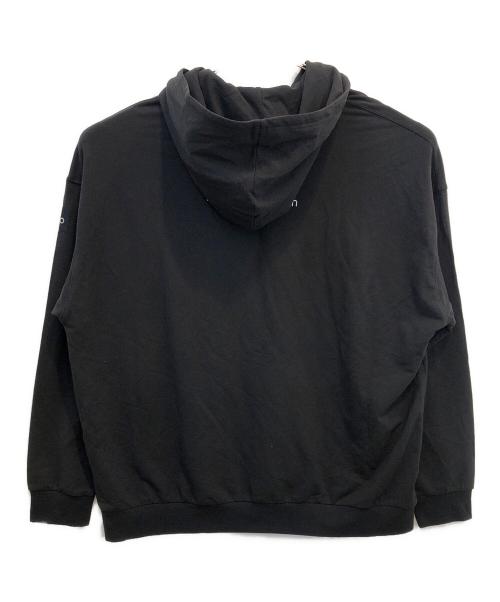 alo yoga（アローヨガ）alo yoga (アローヨガ) プルオーバーパーカー ブラック サイズ:Ｌの古着・服飾アイテム