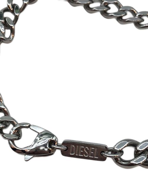 DIESEL（ディーゼル）DIESEL (ディーゼル) チェーンネックレス シルバーの古着・服飾アイテム