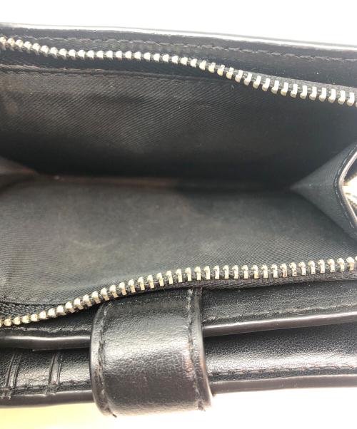 COACH（コーチ）COACH (コーチ) 2つ折り財布 グレー×ブラックの古着・服飾アイテム