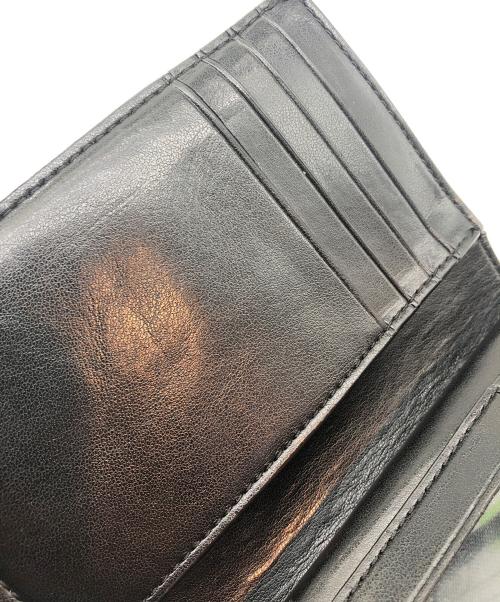 COACH（コーチ）COACH (コーチ) 2つ折り財布 グレー×ブラックの古着・服飾アイテム