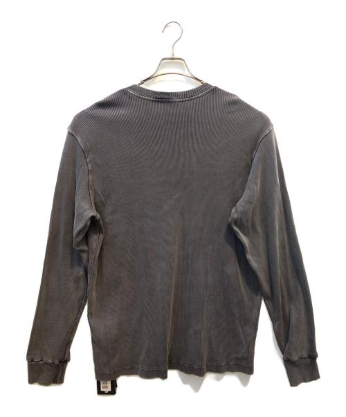 DIESEL（ディーゼル）DIESEL (ディーゼル) 長袖カットソー グレー サイズ:XLの古着・服飾アイテム