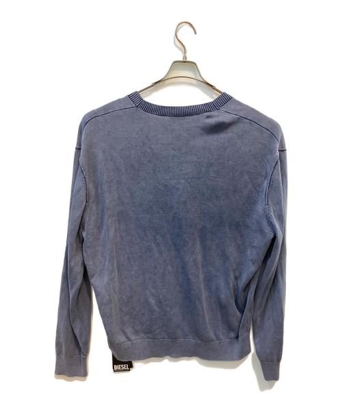 DIESEL（ディーゼル）DIESEL (ディーゼル) 薄手カーディガン ネイビー サイズ:XL 未使用品の古着・服飾アイテム