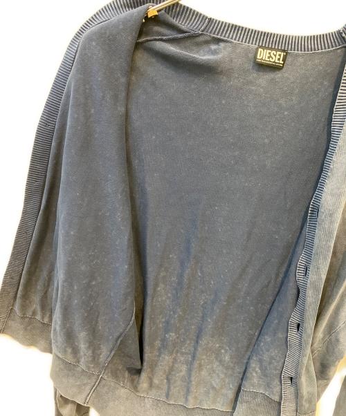 DIESEL（ディーゼル）DIESEL (ディーゼル) 薄手カーディガン ネイビー サイズ:XL 未使用品の古着・服飾アイテム